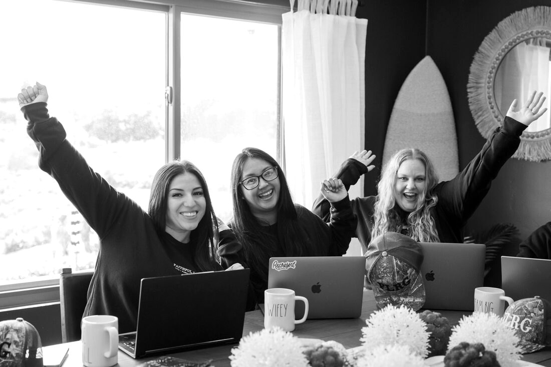 Faithful Living team, candid